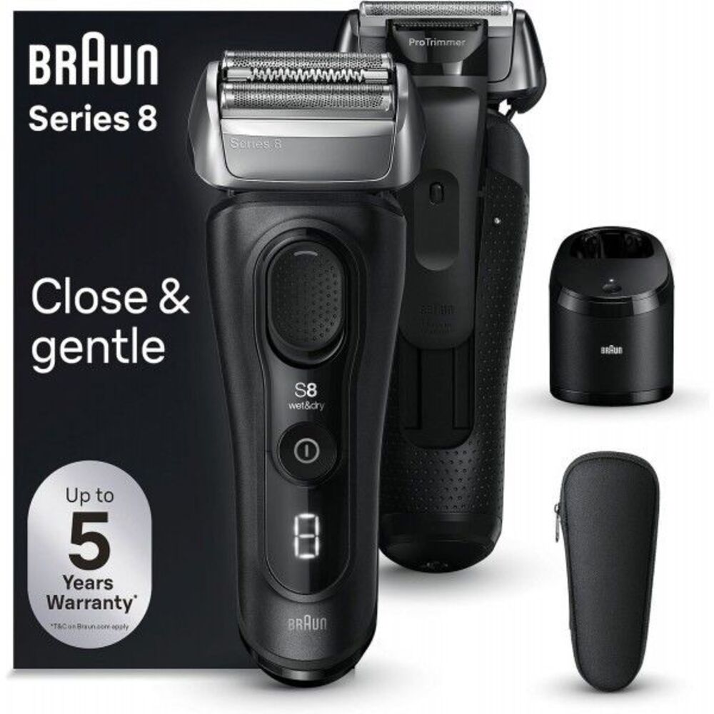 Braun Series 8 8560cc Foil Shaver 5-in-1 SmartCare Center Wet Dry Open Box